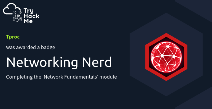 Networking Nerd Badge